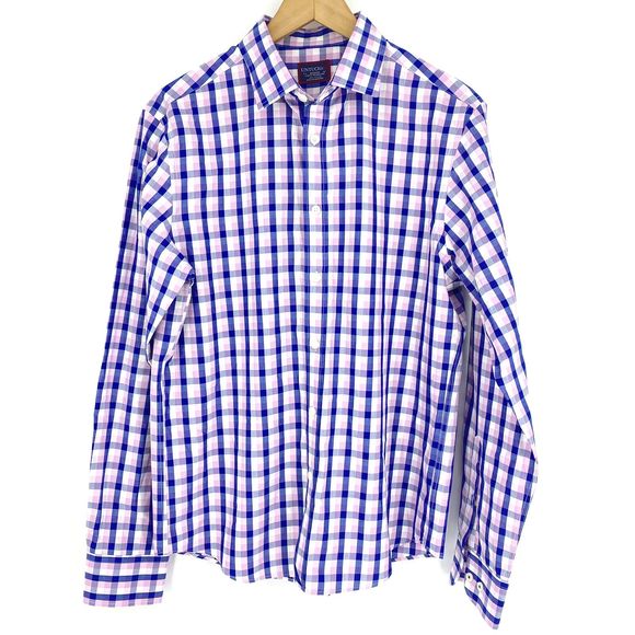 UNTUCKit Other - Untuckit Shirt Adriano Check Long Sleeve